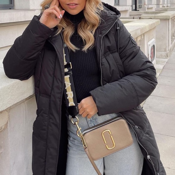 🔥New🤎Neutral the Marc jacobs snapshot bag taupe brown french grey bag - Picture 17 of 17